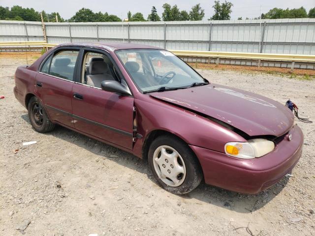 1Y1SK5283WZ408169 - 1998 CHEVROLET GEO PRIZM BASE BURGUNDY photo 4