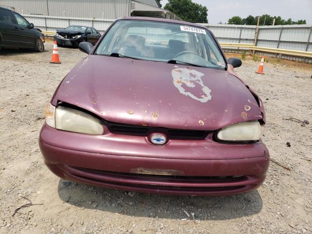 1Y1SK5283WZ408169 - 1998 CHEVROLET GEO PRIZM BASE BURGUNDY photo 5