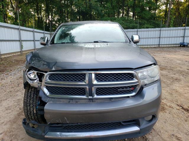 1C4RDHDG3CC330512 - 2012 DODGE DURANGO CREW GRAY photo 5