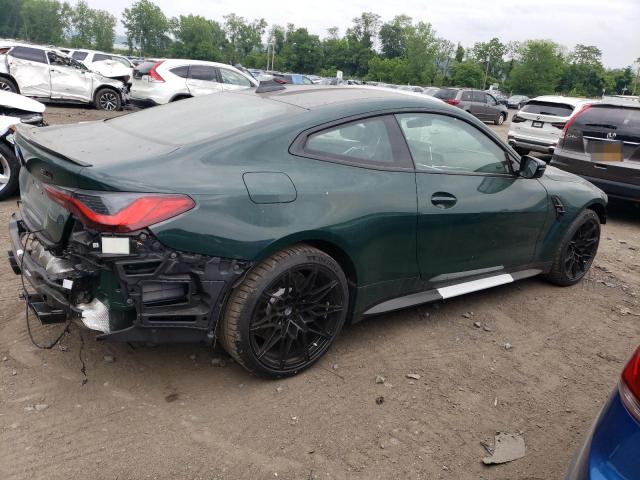 WBS43AZ06PCM56037 - 2023 BMW M4 COMPETITION GREEN photo 3