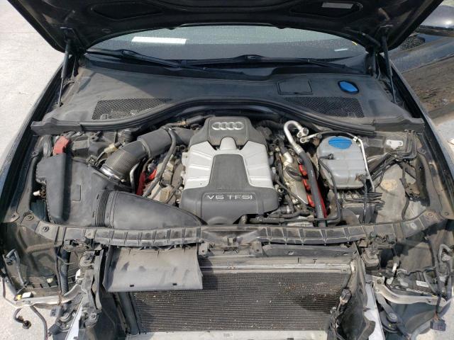 WAUHGAFC7EN063349 - 2014 AUDI A6 PRESTIGE შავი ფოტო 11