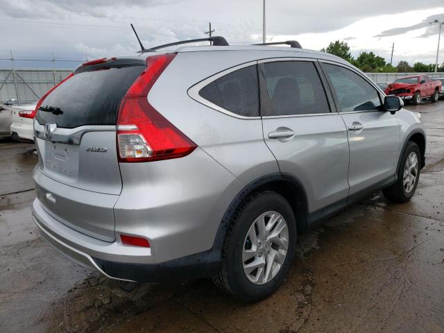 2HKRM4H79FH632026 - 2015 HONDA CR-V EXL SILVER photo 3