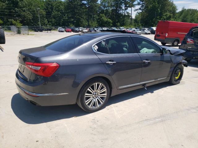 KNALN4D73G5221602 - 2016 KIA CADENZA LUXURY GRAY photo 3