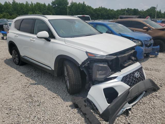 5NMS33AD5KH003305 - 2019 HYUNDAI SANTA FE SEL WHITE photo 4