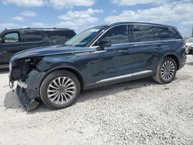 5LM5J7WC7RGL01388 - 2024 LINCOLN AVIATOR RESERVE 青色 照片 1