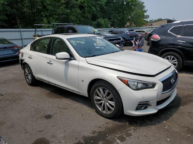 JN1BV7AR4FM423670 - 2015 INFINITI Q50 BASE WHITE photo 4