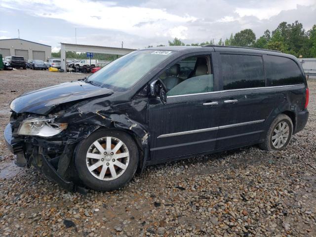 2C4RC1CG1CR208976 - 2012 CHRYSLER TOWN & COU TOURING L BLACK photo 1