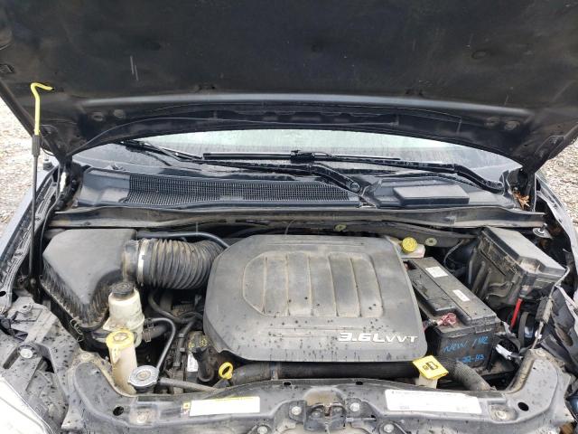 2C4RC1CG1CR208976 - 2012 CHRYSLER TOWN & COU TOURING L BLACK photo 12