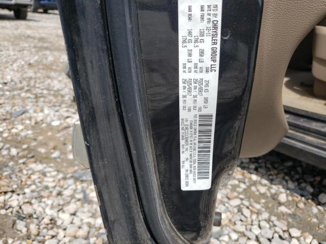 2C4RC1CG1CR208976 - 2012 CHRYSLER TOWN & COU TOURING L BLACK photo 14