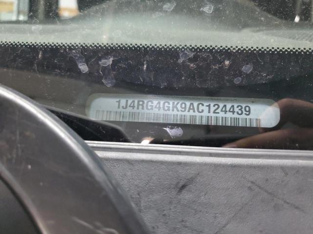 1J4RG4GK9AC124439 - 2010 JEEP COMMANDER SPORT ვერცხლისფერი ფოტო 13