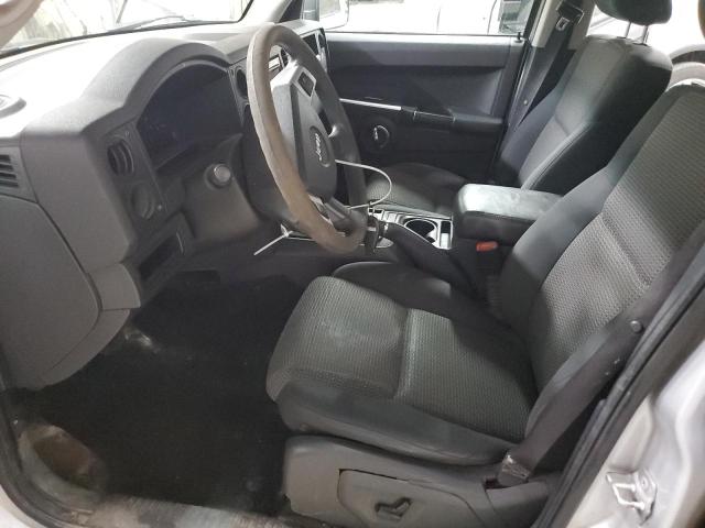 1J4RG4GK9AC124439 - 2010 JEEP COMMANDER SPORT ვერცხლისფერი ფოტო 7