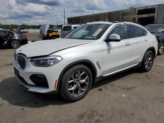 5UX2V1C03M9F39887 - 2021 BMW X4 XDRIVE30I WHITE photo 1