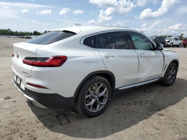 5UX2V1C03M9F39887 - 2021 BMW X4 XDRIVE30I WHITE photo 3