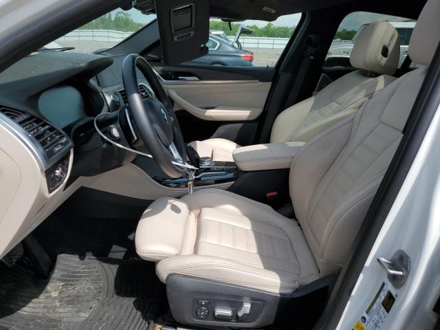 5UX2V1C03M9F39887 - 2021 BMW X4 XDRIVE30I WHITE photo 7
