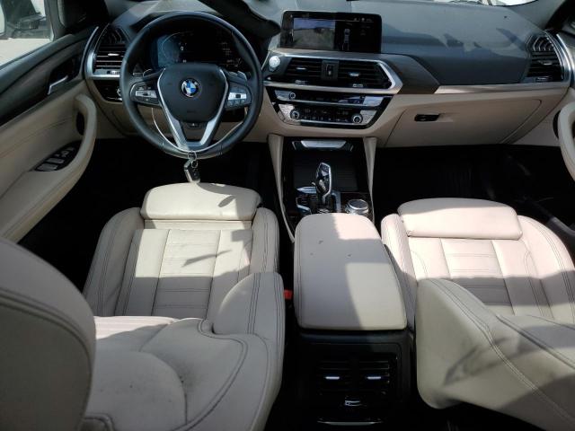 5UX2V1C03M9F39887 - 2021 BMW X4 XDRIVE30I WHITE photo 8