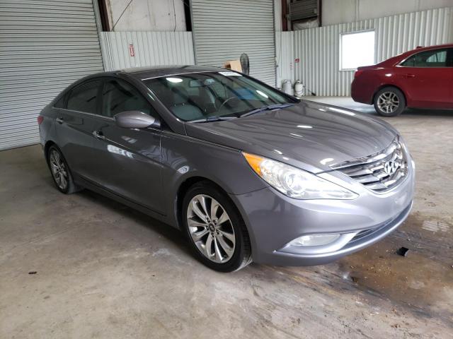 5NPEC4AC3CH496349 - 2012 HYUNDAI SONATA SE GRAY photo 4