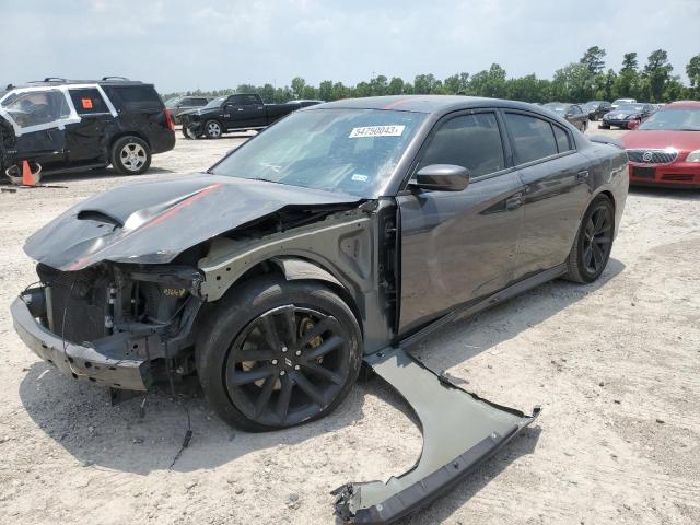 2C3CDXHG4KH667491 - 2019 DODGE CHARGER GT GRAY photo 1