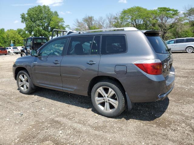 JTEES43A292138969 - 2009 TOYOTA HIGHLANDER SPORT GRAY photo 2