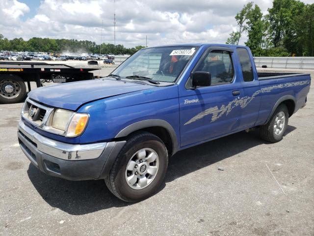 1N6DD26SXXC314433 - 1999 NISSAN FRONTIER KING CAB XE BLUE photo 1