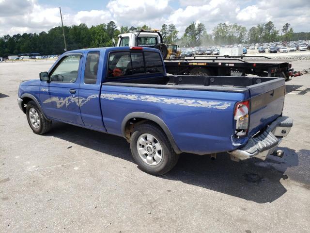 1N6DD26SXXC314433 - 1999 NISSAN FRONTIER KING CAB XE BLUE photo 2