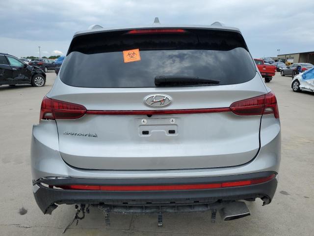 5NMS34AJ9NH420376 - 2022 HYUNDAI SANTA FE SEL SILVER photo 6