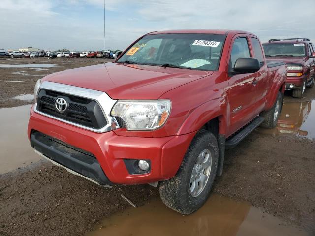 5TFUU4EN1FX111531 - 2015 TOYOTA TACOMA ACCESS CAB RED photo 1