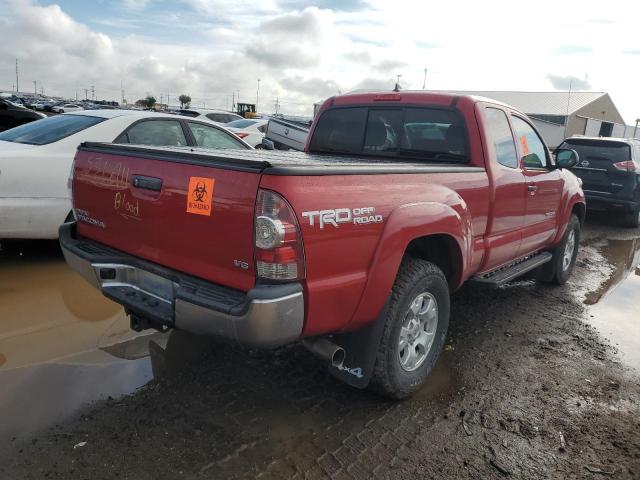 5TFUU4EN1FX111531 - 2015 TOYOTA TACOMA ACCESS CAB RED photo 3