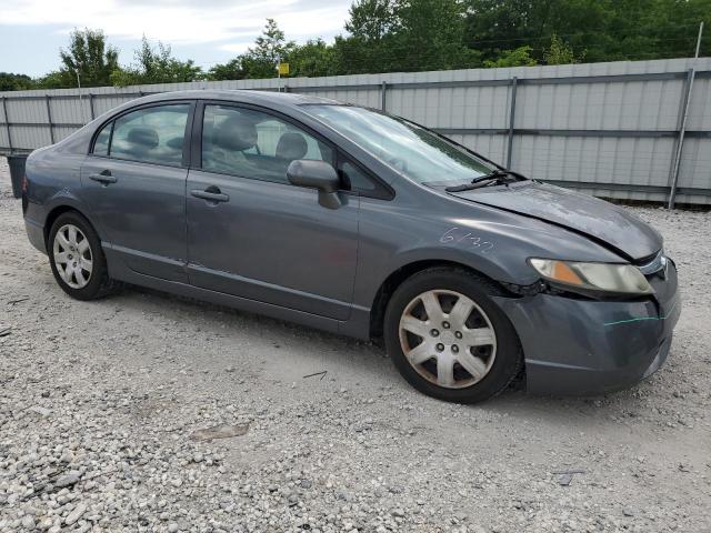 2HGFA16529H314033 - 2009 HONDA CIVIC LX GRAY photo 4