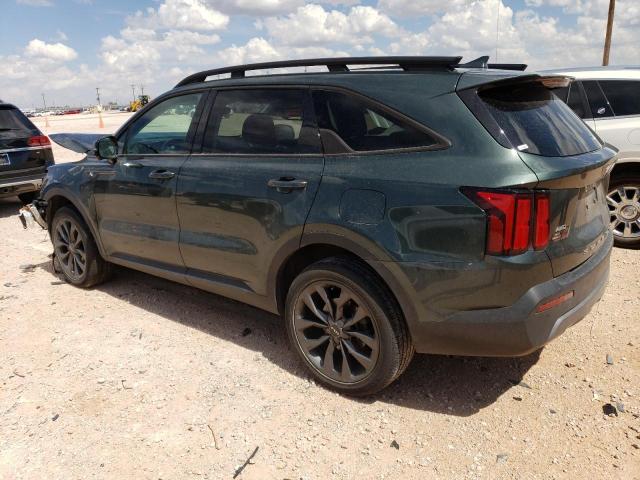 5XYRKDLF1NG104197 - 2022 KIA SORENTO SX GREEN photo 2