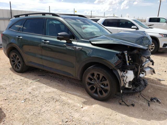 5XYRKDLF1NG104197 - 2022 KIA SORENTO SX GREEN photo 4