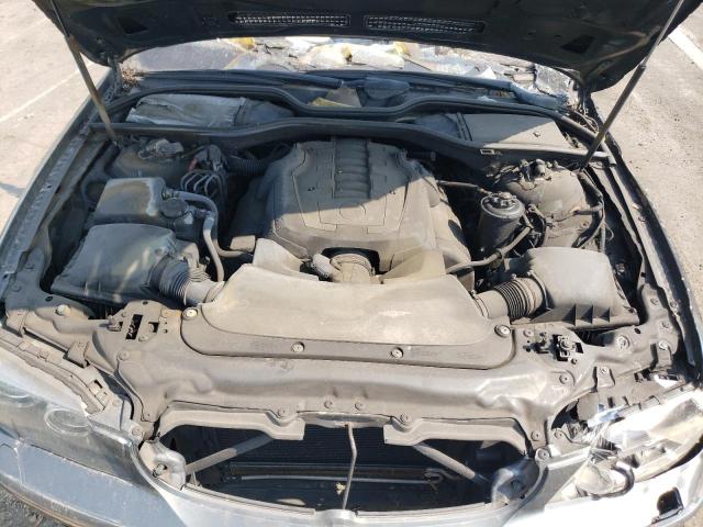 WBAHN83578DT77761 - 2008 BMW 750 LI GRAY photo 11