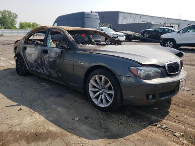 WBAHN83578DT77761 - 2008 BMW 750 LI GRAY photo 4