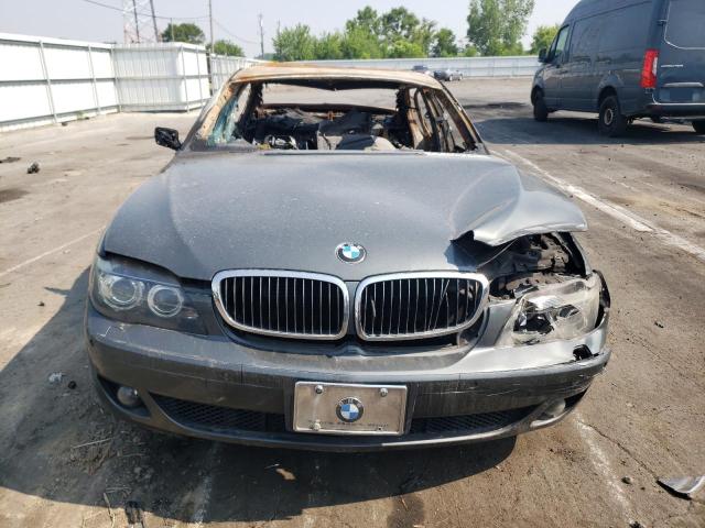 WBAHN83578DT77761 - 2008 BMW 750 LI GRAY photo 5