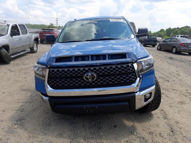 5TFDW5F18KX802514 - 2019 TOYOTA TUNDRA CREWMAX SR5 BLUE photo 5