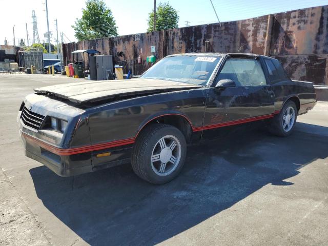 1G1GZ11GXJP125580 - 1988 CHEVROLET MONTE CARL BLACK photo 1