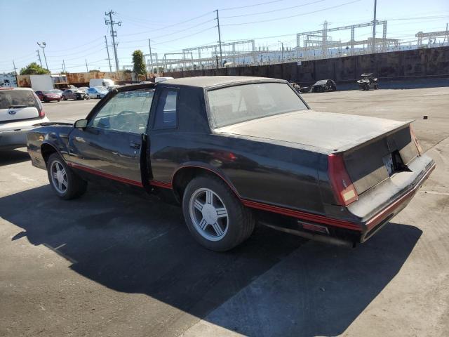 1G1GZ11GXJP125580 - 1988 CHEVROLET MONTE CARL BLACK photo 2