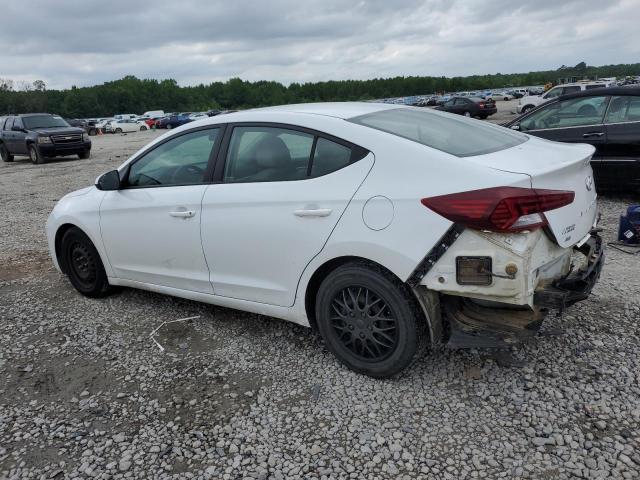 5NPD74LF2KH485798 - 2019 HYUNDAI ELANTRA SE WHITE photo 2