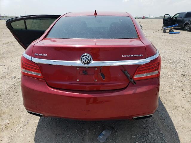 1G4GB5G35EF133486 - 2014 BUICK LACROSSE RED photo 6