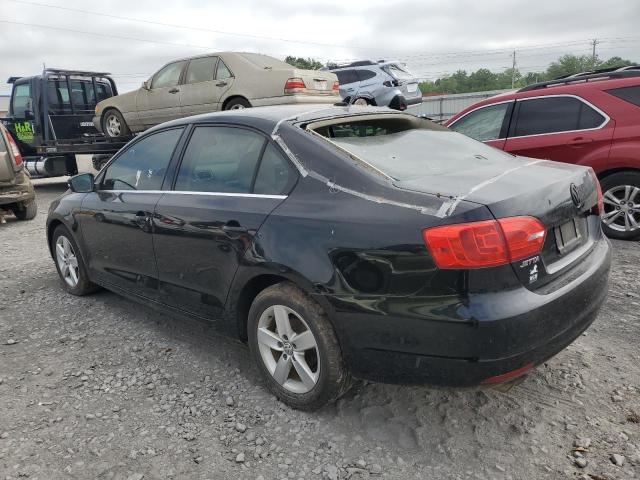 3VWLL7AJ9DM420215 - 2012 VOLKSWAGEN JETTA TDI Черный фото 2