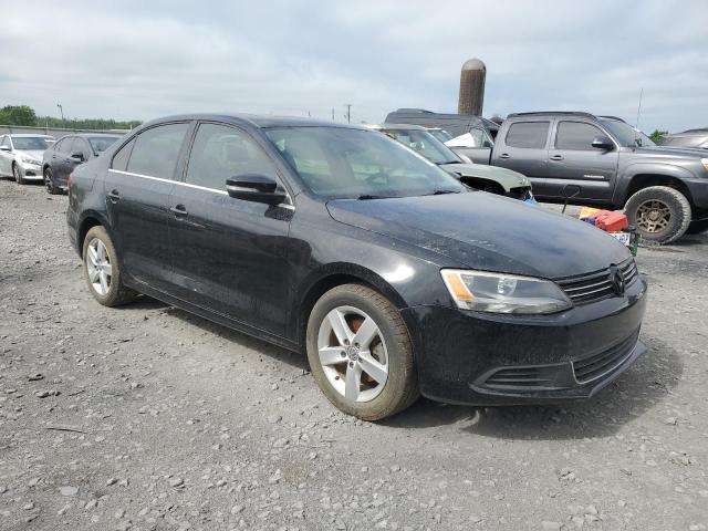 3VWLL7AJ9DM420215 - 2012 VOLKSWAGEN JETTA TDI Черный фото 4
