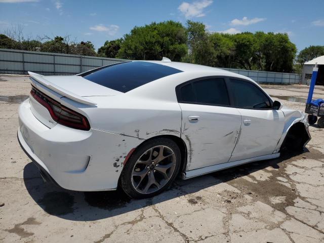 2C3CDXHG5KH740495 - 2019 DODGE CHARGER GT WHITE photo 3