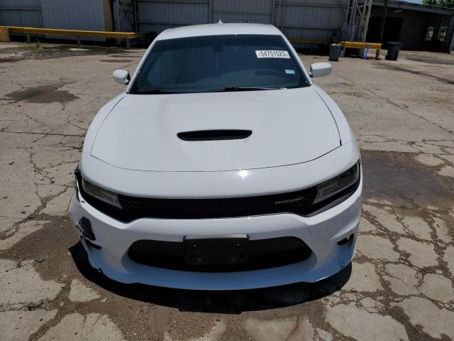 2C3CDXHG5KH740495 - 2019 DODGE CHARGER GT WHITE photo 5