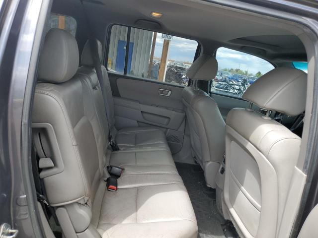 5FNYF4H5XEB009807 - 2014 HONDA PILOT EXL GRAY photo 11