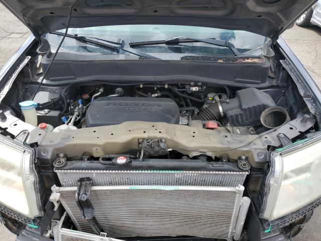 5FNYF4H5XEB009807 - 2014 HONDA PILOT EXL GRAY photo 12