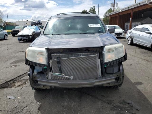 5FNYF4H5XEB009807 - 2014 HONDA PILOT EXL GRAY photo 5
