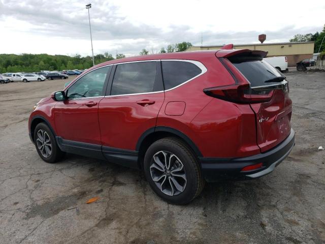 5J6RW2H56NA016751 - 2022 HONDA CR-V EX RED photo 2