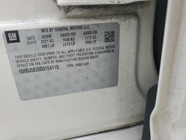 1G6DJ5E38D0154110 - 2013 CADILLAC CTS PERFORMANCE COLLECTION ბეჟი ფოტო 12