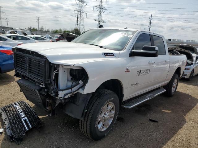 3C6UR5DL6NG272233 - 2022 RAM 2500 BIG HORN/LONE STAR WHITE photo 1