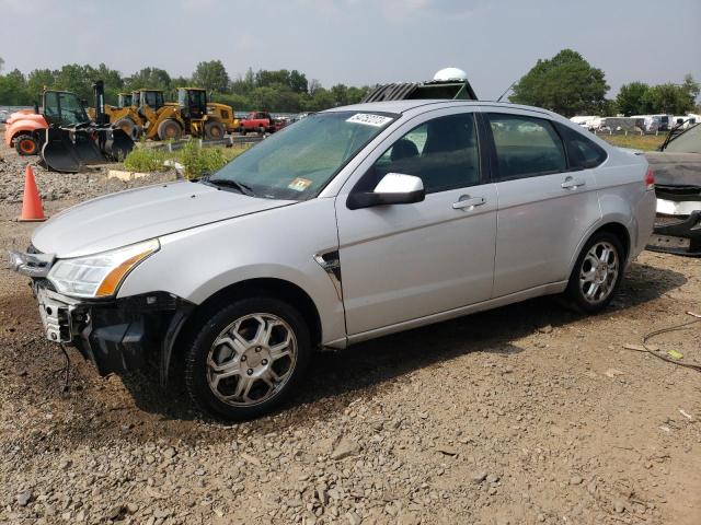 1FAHP35N88W240948 - 2008 FORD FOCUS SE SILVER photo 1