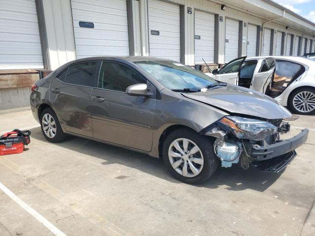 2T1BURHE7JC096413 - 2018 TOYOTA COROLLA L GRAY photo 4